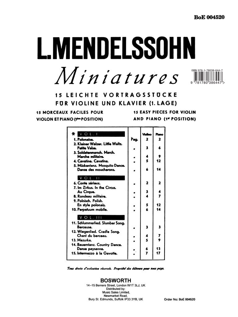 Miniaturen 1